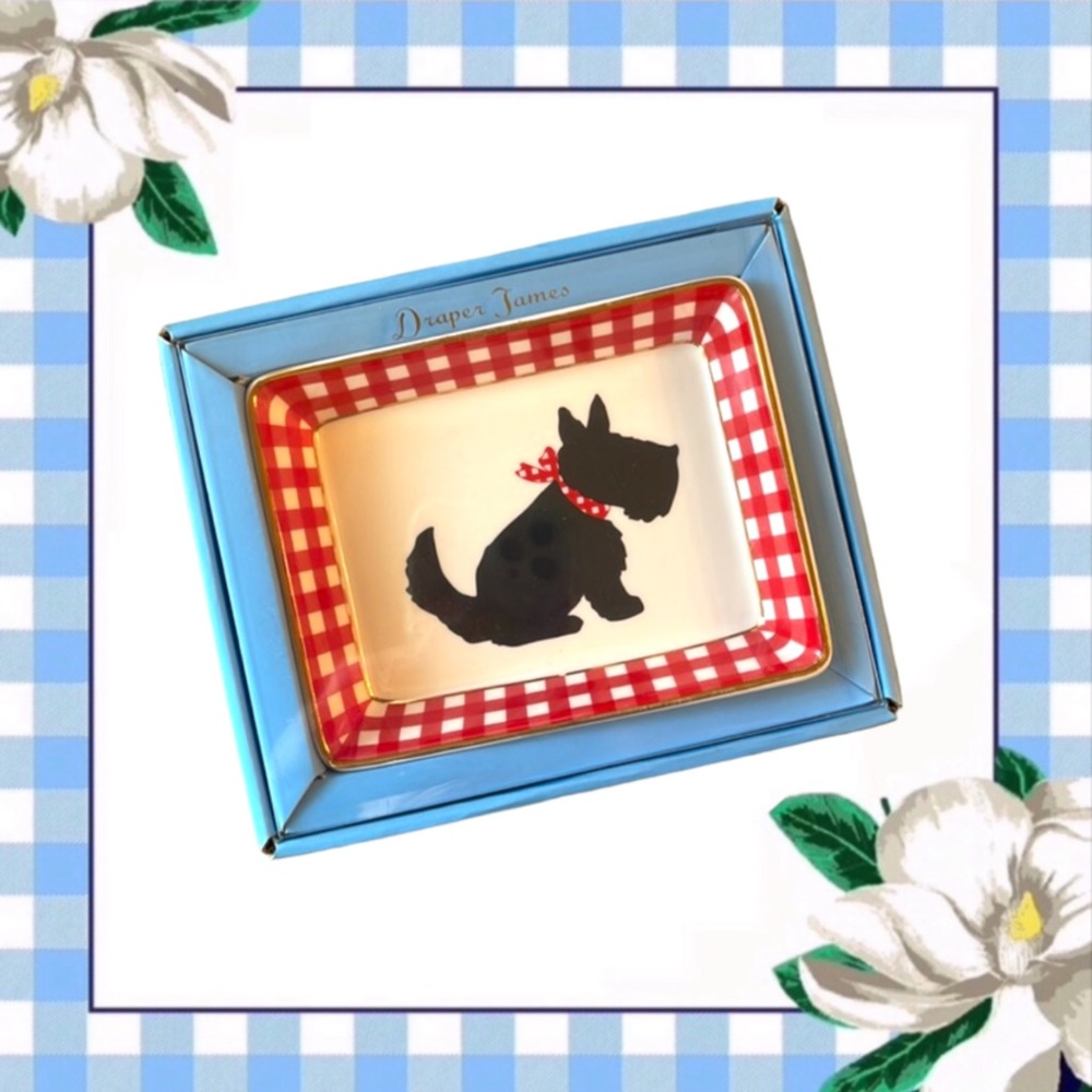 Draper James Scottie Trinket Tray